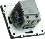 Розетка USB Type A+С (черный) Stekker Эмили 49853