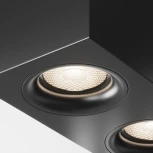 Потолочный светильник Slim GU10 2x50Вт Maytoni Technical C013CL-02B