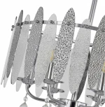 Подвесная люстра хрустальная на штанге Arte Milano Sorrento-4309 374309/6/350/470 CR (220V)