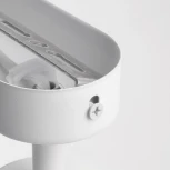 Спот настенно-потолочный Feron ML1863 ZEN 48646 GU10, белый, хром (220V)