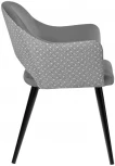 Стул Bruno серый с жаккардом Bradex Home RF 0198