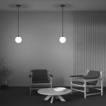 Подвесной светильник LUNA 3000K 1x5Вт 360° LED Maytoni Technical P039PL-5W3K-20INS-B