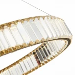 Подвесная люстра ST Luce Tivoli SL1622.363.01 (LED, 220V, хрусталь, на тросе, кольцо)