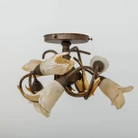 Потолочная люстра на штанге Abrasax Suzanne 1002/6 (220V, цветы)