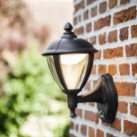 Настенный фонарь уличный светодиодный Oasis Light UNITE W2601-PiR Bl