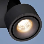 Накладной точечный светильник Elektrostandard Klips DLR031 15W 4200K 3100 черный матовый (LED, 220V)