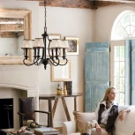 Подвесная люстра Plymouth HK-PLYMOUTH6 Hinkley (220V, на цепи)