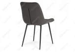 Стул Woodville на металлокаркасе Гояр графитовый / черный глянец 464205