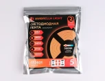 Светодиодная лента двухрядная Ambrella Illumination GS3601 2835 204Led 20W/m 24V IP20 3000K 5m