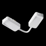 Коннектор питания угловой Radity встраиваемый белый (магнитный) Maytoni Technical TRA084CPC-W-12