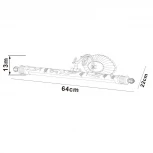 Подсветка для картин Arte Lamp Napoli A6308AP-1AB (LED, 220V)