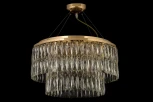 Подвесная люстра хрусталь Arti Lampadari Acquaro Acquaro E 1.5.D50.101 GP