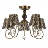 Потолочная люстра на штанге MyFar Luna MR1315-5C (220V, подвески)