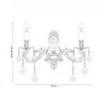 Бра Lucia Tucci Barletta W122.2 coffe gold