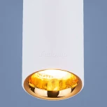 Накладной точечный светильник Elektrostandard DLR030 12W 4200K белый матовый/золото