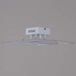 Потолочная люстра светодиодная на штанге с пультом Reluce 09821-3.3-04 WH