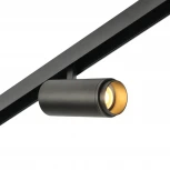 Трековый светодиодный светильник магнитный MyFar RayZoom MT0222-20W3K-S-B (48V)