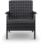 Кресло IST-CASA Квант NH2111, 79х87х89, черный