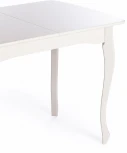 Стол CATERINA PROVENCE бук, мдф, 100+30x70x75 см, Ivory white Tetchair 19129