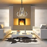 Подвесная люстра Mantra Versailles 5561 (LED, 220V, диммер, на цепи)