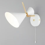 Бра Eurosvet Apart 70114/1 белый (220V, выключатель)