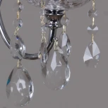 Подвесная люстра ILLUMICO IL2367-6POR-39 CR (220V, хрусталь, на цепи, подсвечник, свеча)