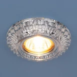 Встраиваемый точечный светильник Elektrostandard 7247 MR16 CL прозрачный