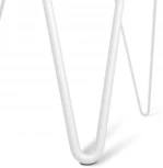 Столик кофейный Sheffilton SHT-CT27 белый муар/белый мрамор от фабрики Sheffilton