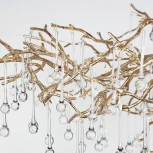 Подвесная люстра Loft It Bijout 10067/1500 GD (220V, на тросе, ветки)