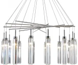 Подвесной светильник Newport 4520 4524+10/S chrome (220V, хрусталь, на проводе)