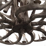 Подвесная люстра ST Luce Corna SL154.703.12 (220V, на цепи, подсвечник, свеча, рога)