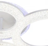 Потолочная люстра Escada Alunit 10281/4LED 126Вт, металл/акрил, белый (регулировка яркости, 220V, пульт управления)