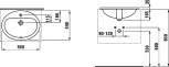 Раковина Laufen Pro 8.1395.1.000.104.1 встраиваемая