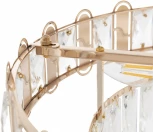 Потолочная люстра каскадная хрустальная Arte Milano Sorrento-8109 378109/7/470 GD (220V)