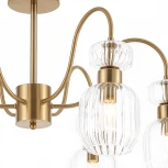 Потолочная люстра на штанге Escada Gloss 1141/6PL Clear (220V)