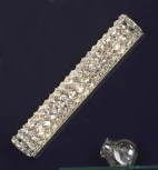 Хрустальный настенный линейный светильник Lussole Stintino LSL-8701-03 (220V, IP21)