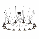 Подвесной светильник Citilux Эдисон CL451152 (220V, на проводе, паук)