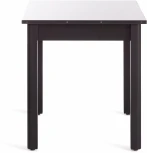 Стол TURIA ЛДСП/HPL/МДФ, 100 х 70+40 75 см, Мрамор чёрный/чёрный Tetchair 19735