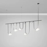 Комплект ременной трековой системы Belty на штанге Rod Denkirs Belty Set DK55SET06-02-DG (LED, 48V)