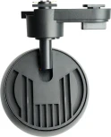 Светильник трековый однофазный Feron AL164 48547 GX53, черный (220V, круглые)