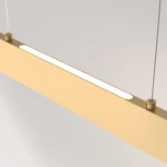 Подвесной линейный светильник Step 4000K 1x23Вт 120° LED Maytoni Technical P010PL-L23G4K (220V, на тросе)