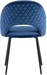 Стул Stool Group Меган NEW велюр с ромбами синий УТ000035476