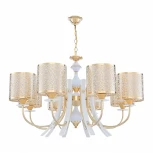 Подвесная люстра Arte Milano Florentia-6067 306067/8 Wh/Gd (220V, на цепи)