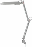 Офисная настольная лампа на струбцине Эра NL-201-G23-11W-GY (220V, выключатель)