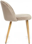 Обеденный стул Tetchair MELODY (Металл,Вельвет/Натуральное дерево) 12665