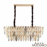 Подвесная люстра Arte Milano 99486.W900.L350.H380.E14.12 G (220V, на цепи)