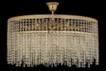 Потолочная люстра на штанге Arti Lampadari Favola E 1.3.60.102 G (220V, хрусталь, круглые)