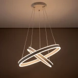 Люстра ярусная подвесная Дуэт CL719640 (регулировка яркости, LED, 220V, пульт управления, на тросе, кольцо)