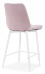 Полубарный стул Notta Алст К розовый / белый 502122