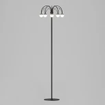 Торшер светодиодный с выключателем шарики Eurosvet Ragno 90194 черный (a070272) (регулировка яркости, 220V, шарики)